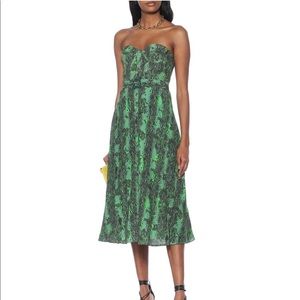 Rotate Birger Christensen Peggy Green Dress